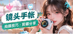 镜头手帐主题视觉